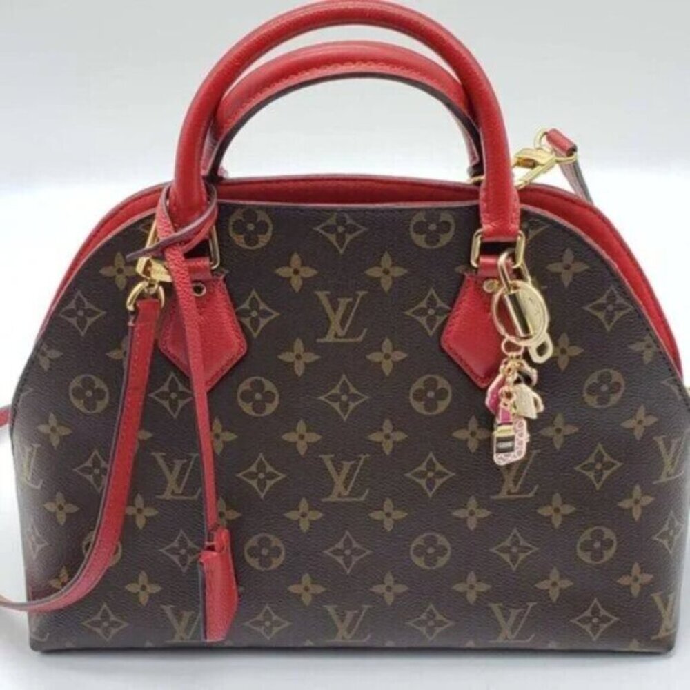 Authentic LV Gold Padlock & Key 🔑 Designer Bag Charm w/ Unbranded Keychain - Picture 2 of 7